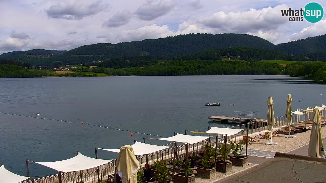 Webcam Lago di Velenje – Spiaggia di Velenje in diretta