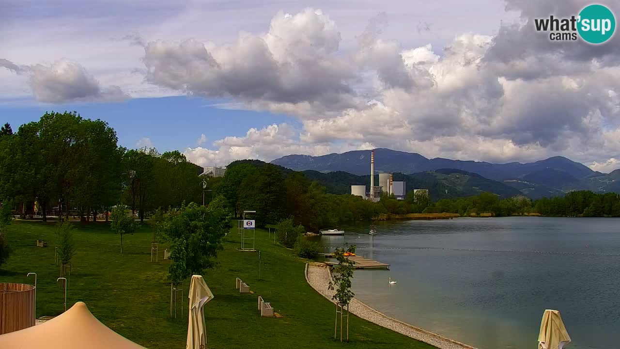 Velenje Lake Webcam – Live from Velenje Beach