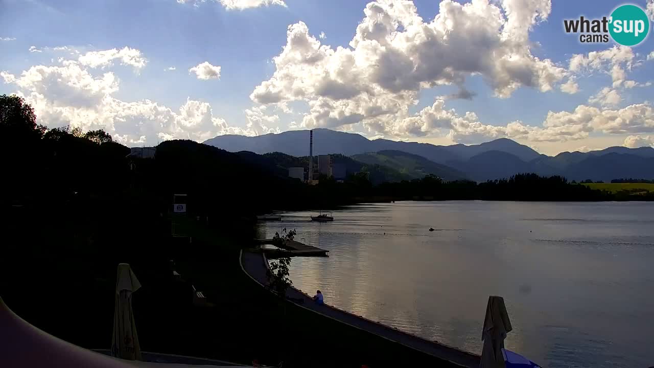 Velenje Lake Webcam – Live from Velenje Beach