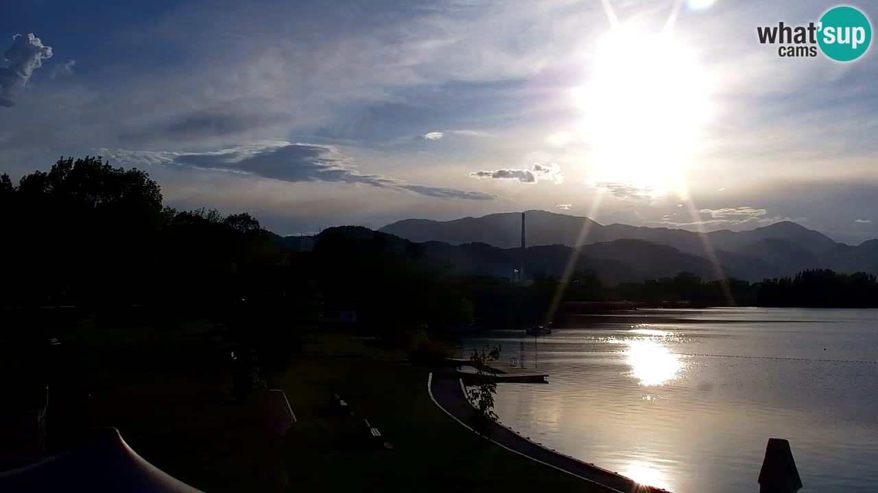 Webcam lac de Velenje – Vue en direct depuis Velenje Beach