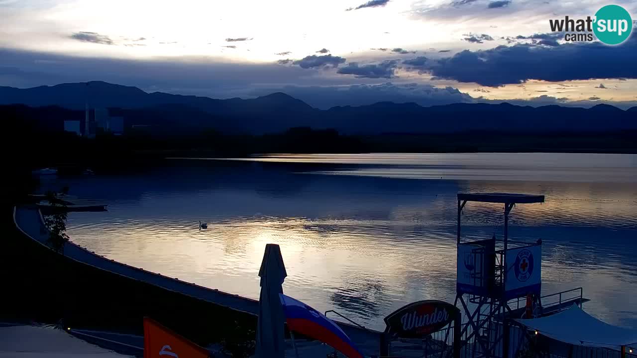 Webcam lago Velenje – Vista en directo desde Velenje Beach