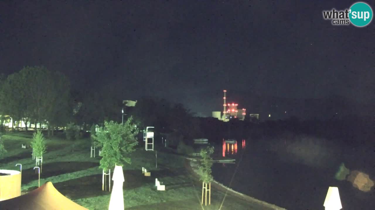 Webcam lac de Velenje – Vue en direct depuis Velenje Beach