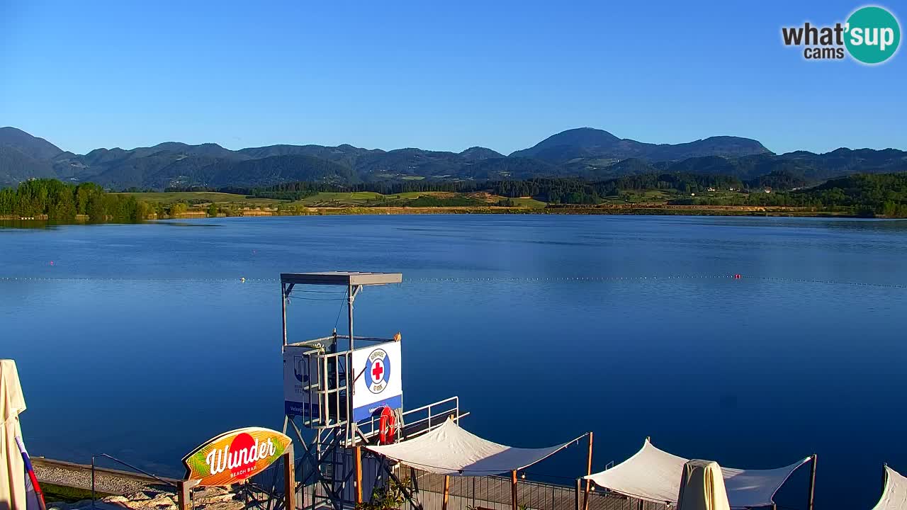 Webcam Lago di Velenje – Spiaggia di Velenje in diretta