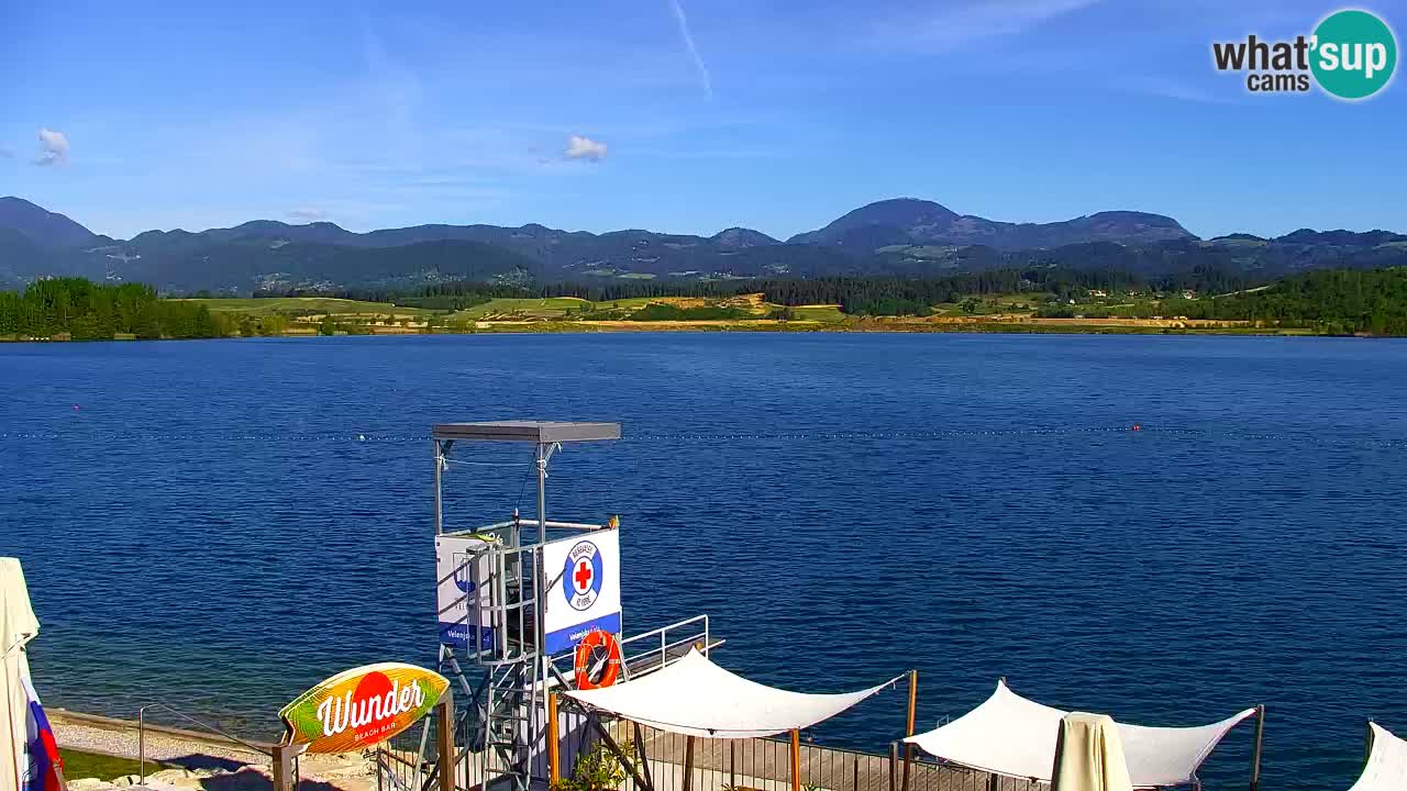 Webcam Lago di Velenje – Spiaggia di Velenje in diretta