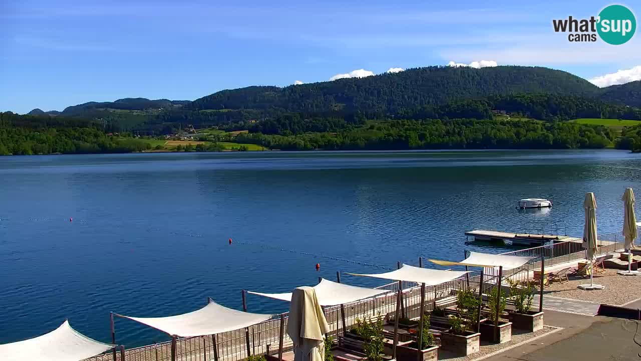 Webcam lac de Velenje – Vue en direct depuis Velenje Beach