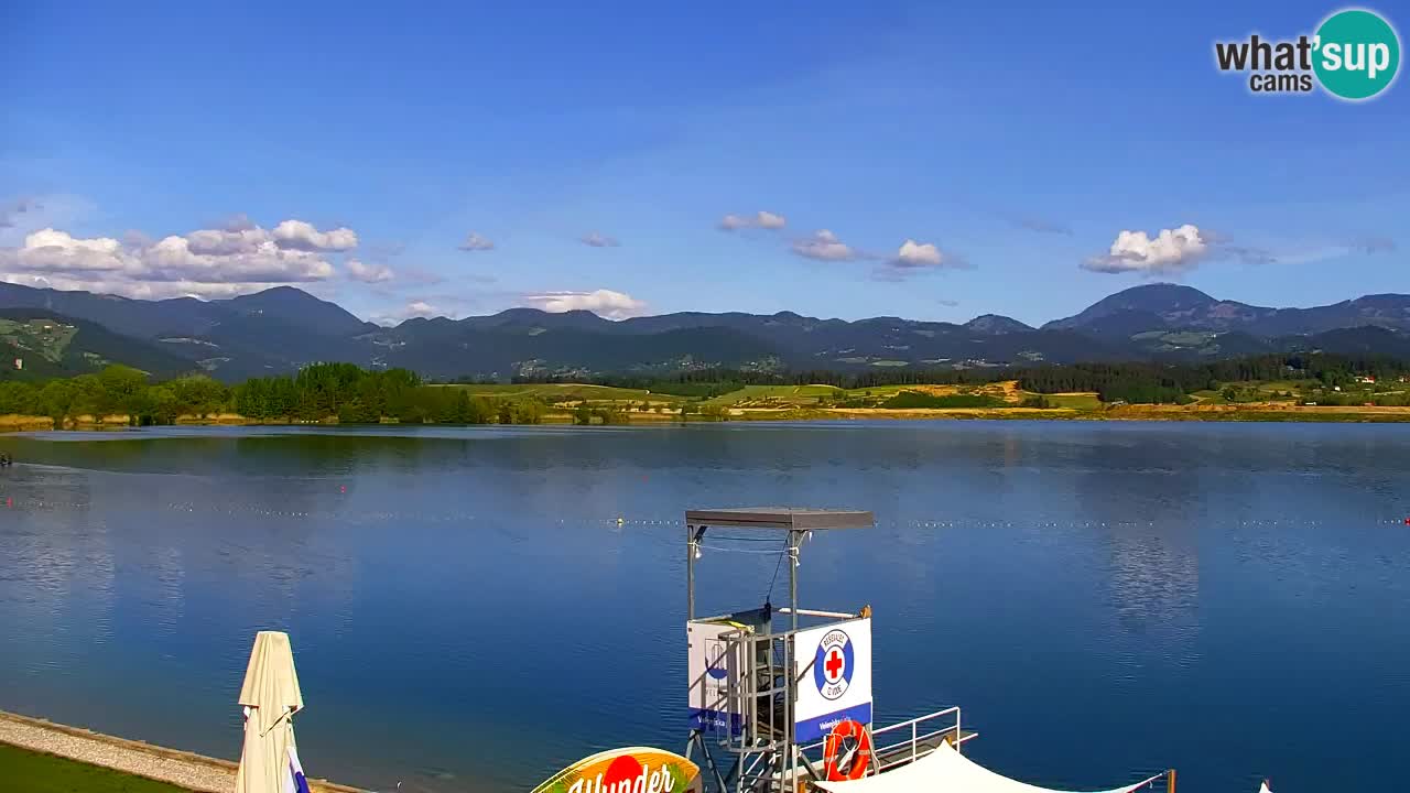 Web kamera Velenjsko jezero – Plaža Velenje uživo