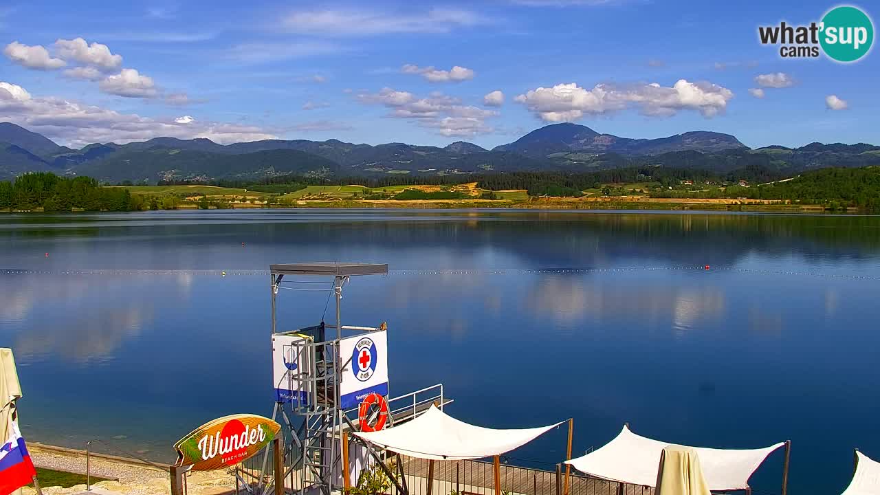 Webcam Lago di Velenje – Spiaggia di Velenje in diretta