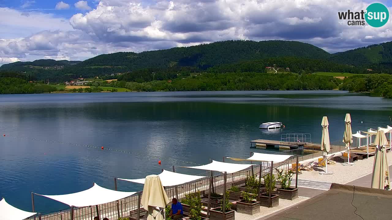 Web kamera Velenjsko jezero – Plaža Velenje uživo