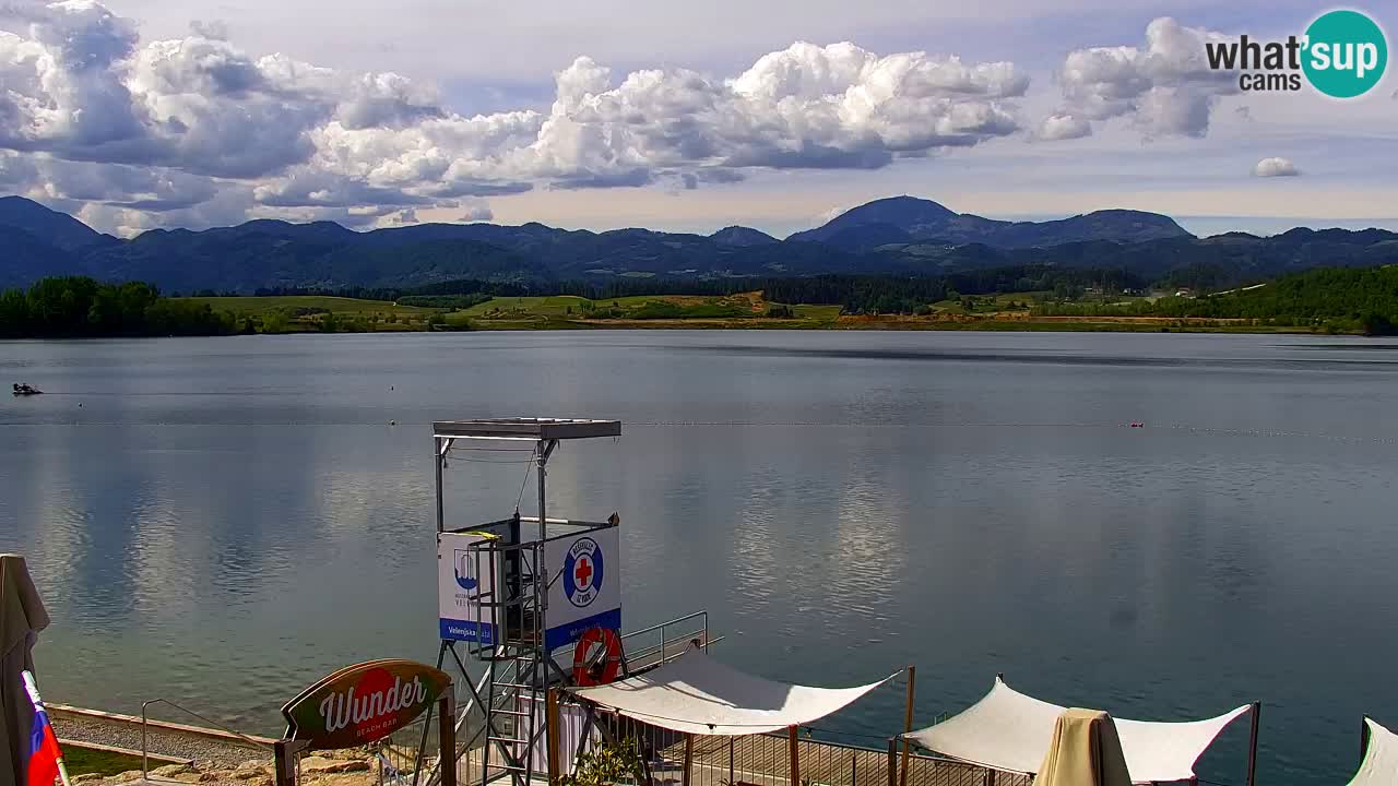 Webcam Lago di Velenje – Spiaggia di Velenje in diretta
