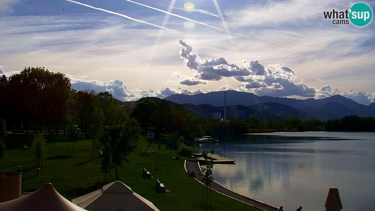 Webcam Lago di Velenje – Spiaggia di Velenje in diretta