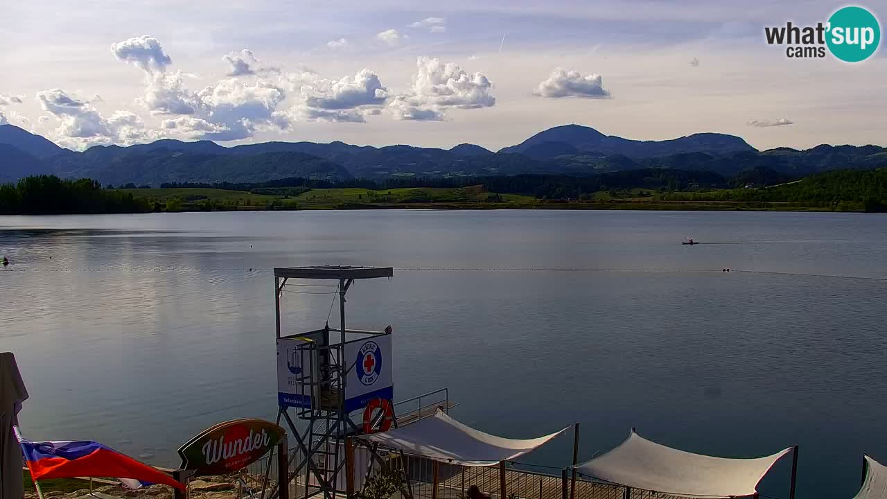 Webcam Lago di Velenje – Spiaggia di Velenje in diretta
