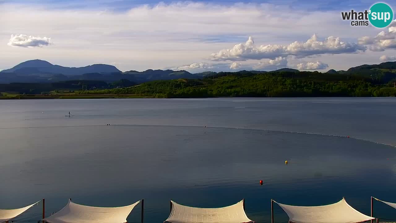 Webcam lac de Velenje – Vue en direct depuis Velenje Beach
