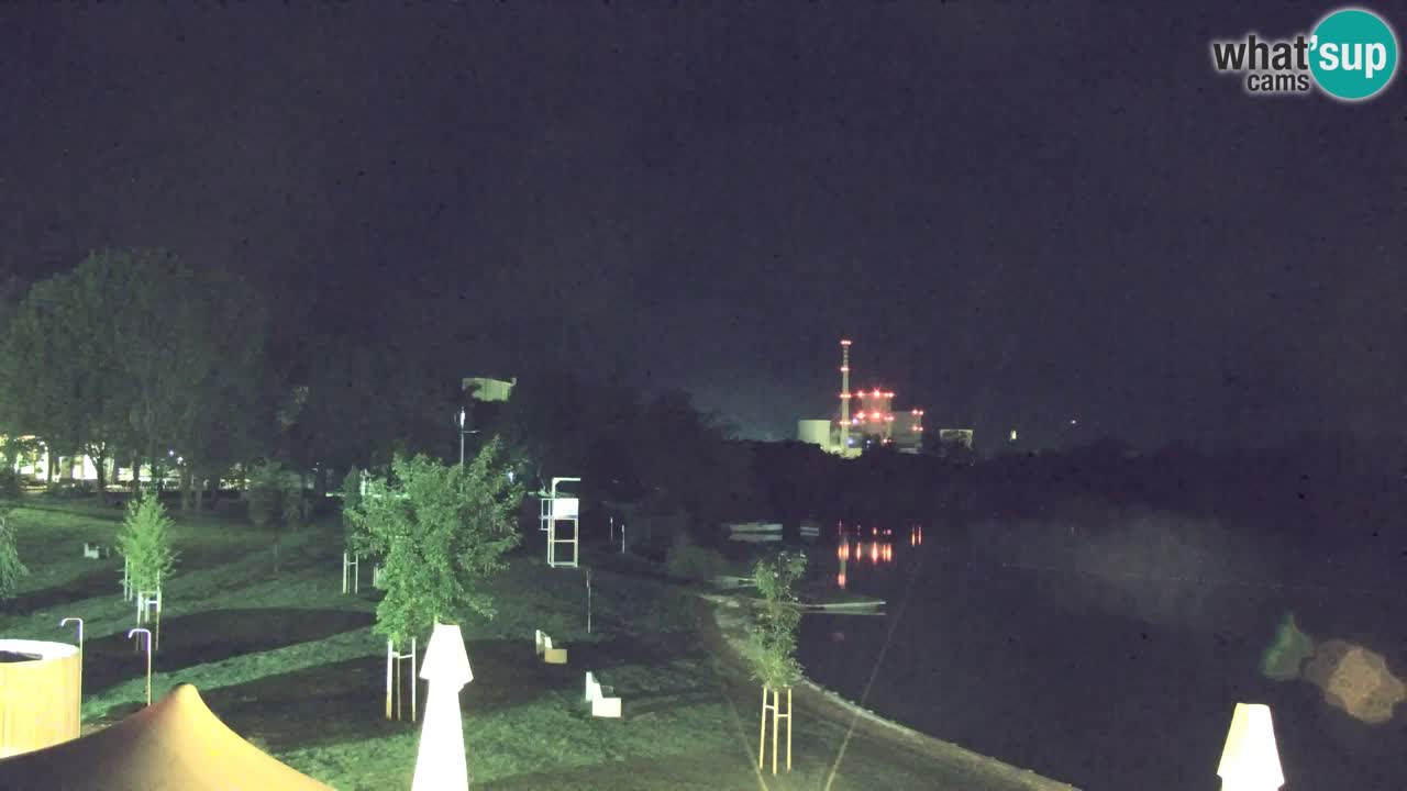 Webcam lac de Velenje – Vue en direct depuis Velenje Beach