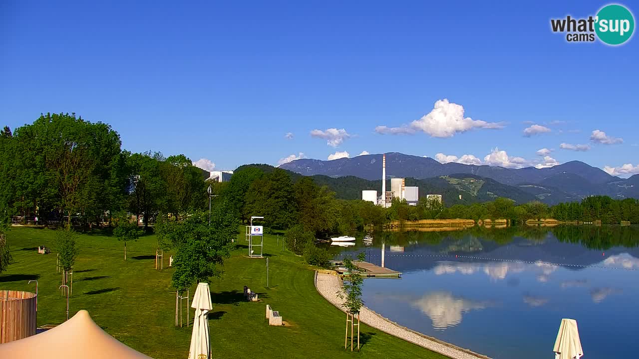 Webcam Lago di Velenje – Spiaggia di Velenje in diretta