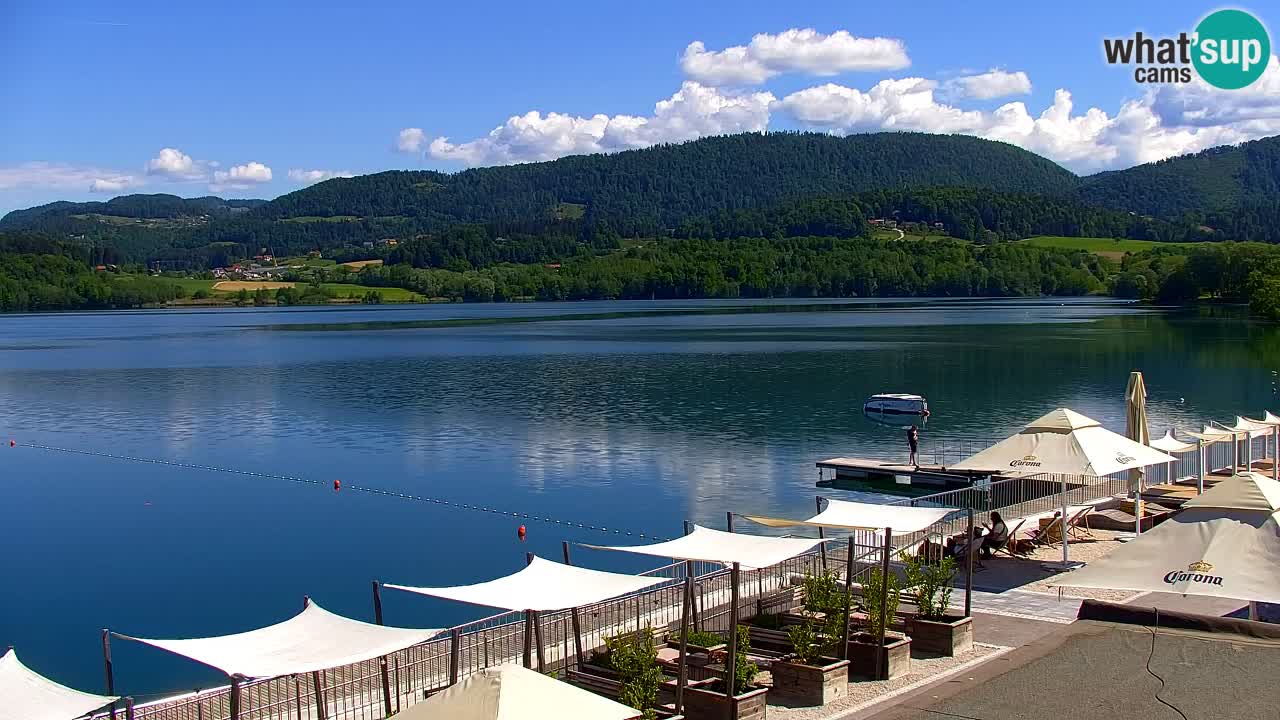 Web kamera Velenjsko jezero – Plaža Velenje uživo