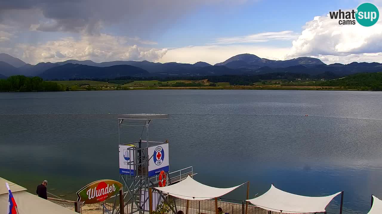 Webcam lac de Velenje – Vue en direct depuis Velenje Beach