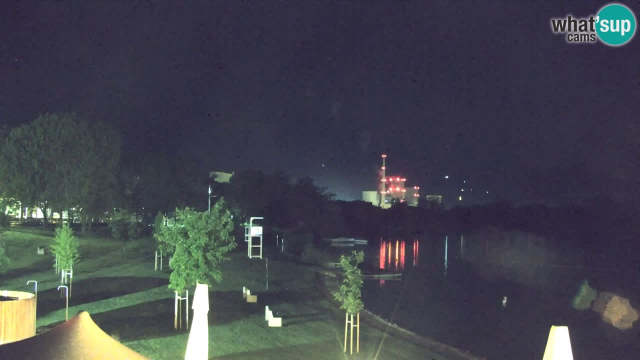 Webcam Lago di Velenje – Spiaggia di Velenje in diretta