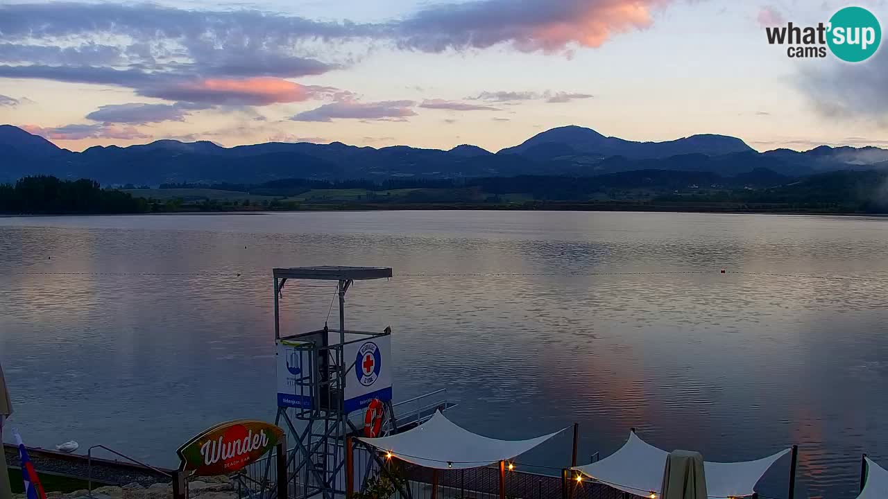 Web kamera Velenjsko jezero – Plaža Velenje uživo