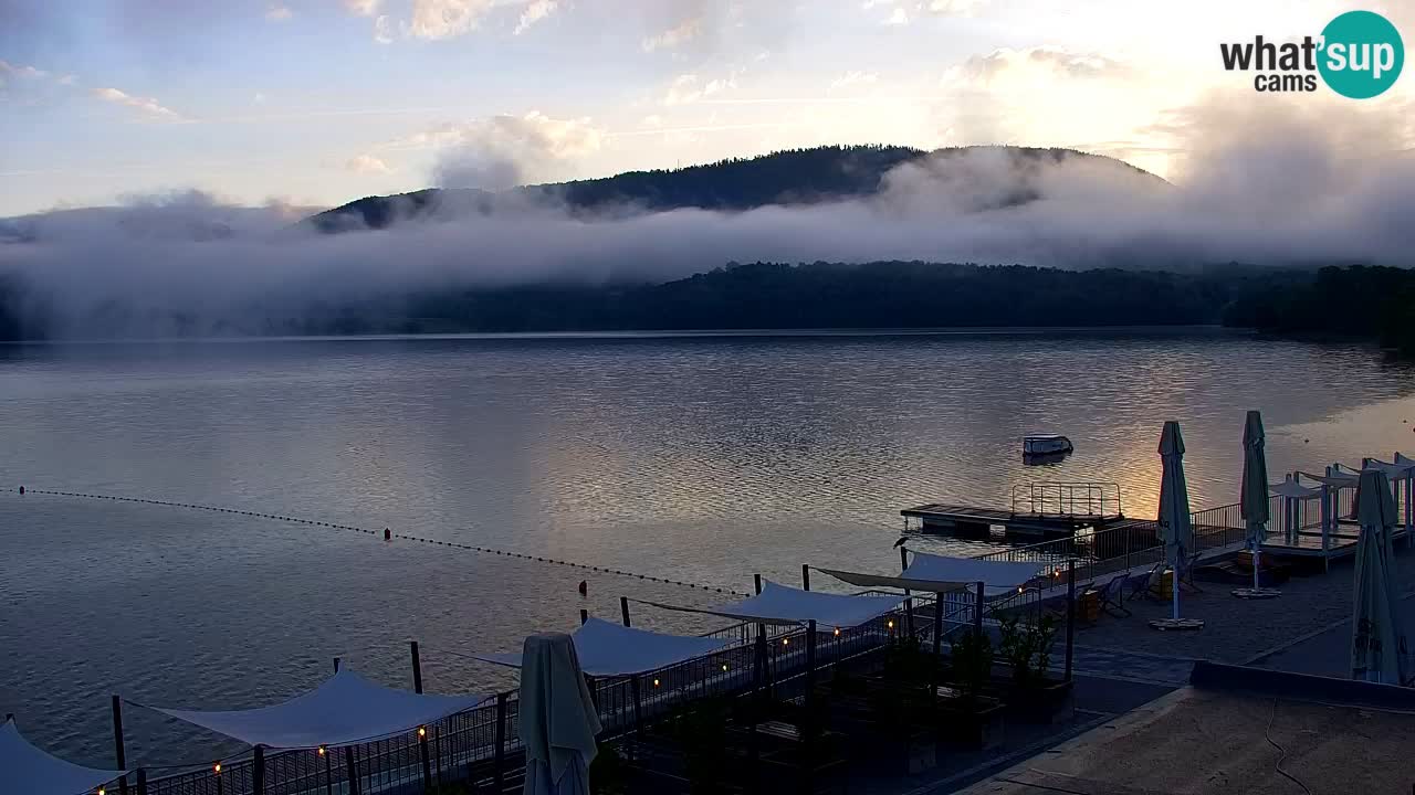 Webcam lac de Velenje – Vue en direct depuis Velenje Beach