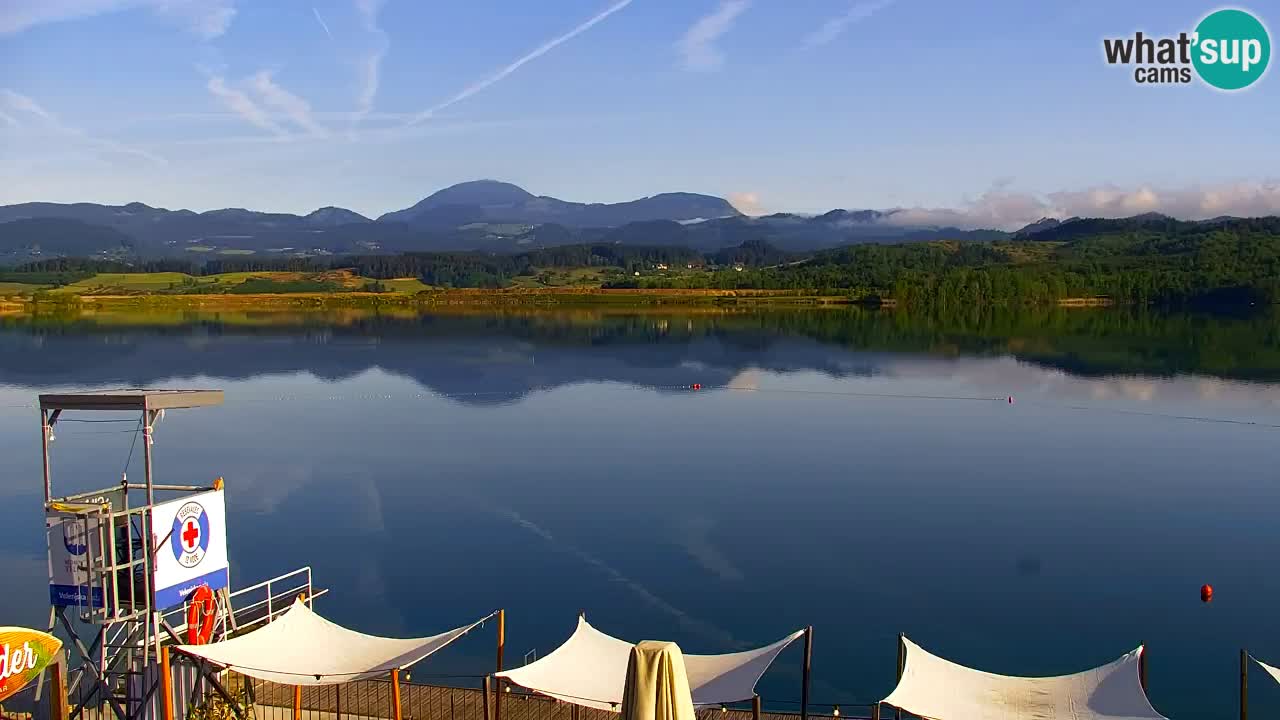 Webcam Lago di Velenje – Spiaggia di Velenje in diretta