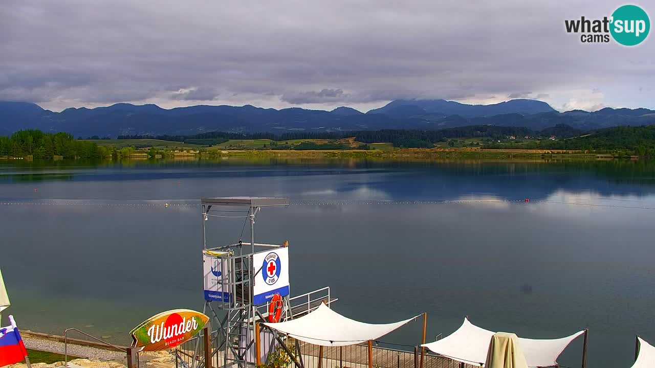 Webcam Lago di Velenje – Spiaggia di Velenje in diretta