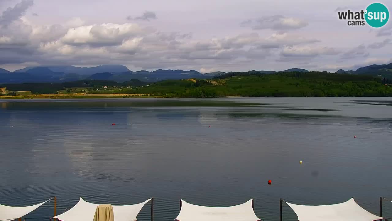 Webcam lago Velenje – Vista en directo desde Velenje Beach