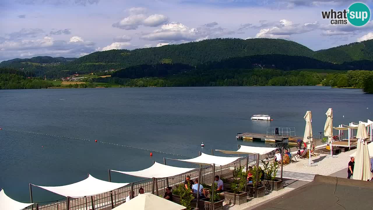 Web kamera Velenjsko jezero – Plaža Velenje uživo