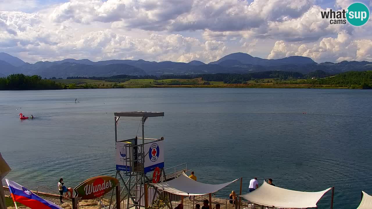 Velenje Lake Webcam – Live from Velenje Beach