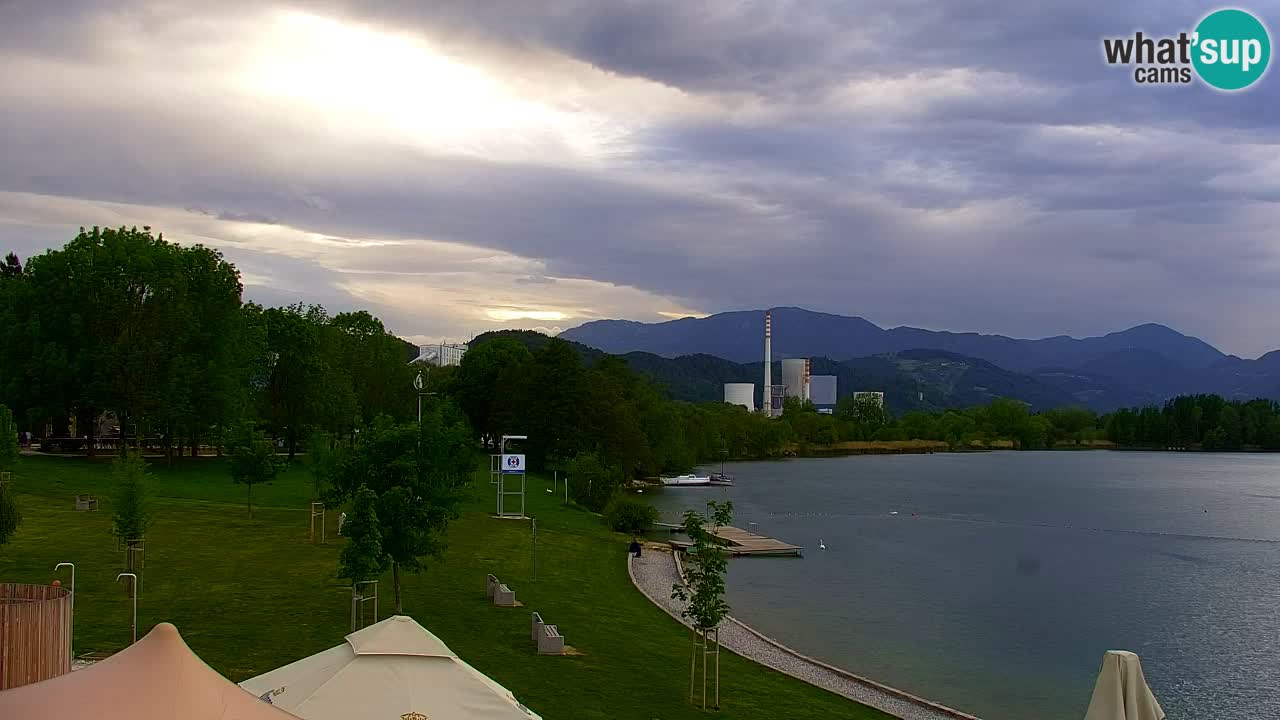 Webcam Lago di Velenje – Spiaggia di Velenje in diretta