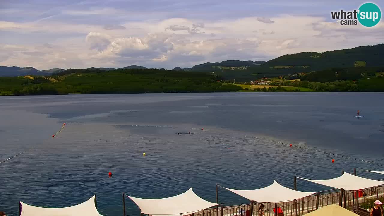 Webcam lac de Velenje – Vue en direct depuis Velenje Beach