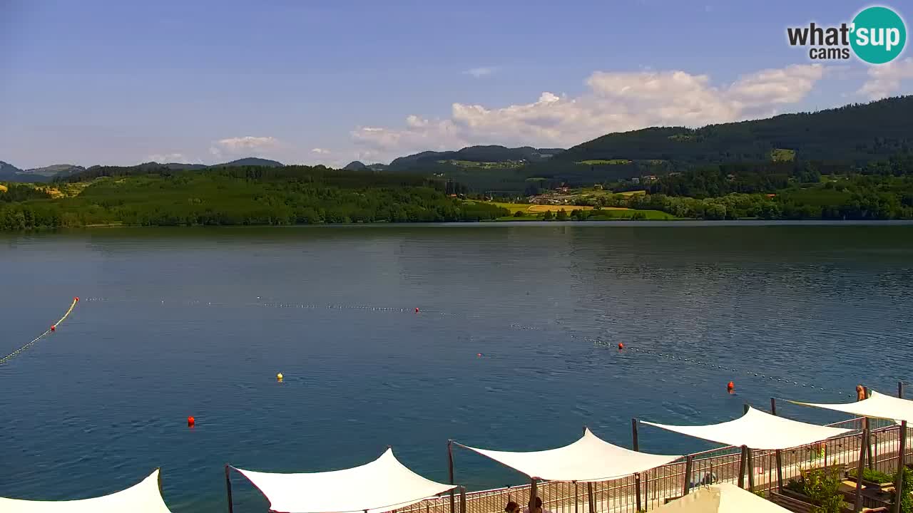 Webcam Lago di Velenje – Spiaggia di Velenje in diretta