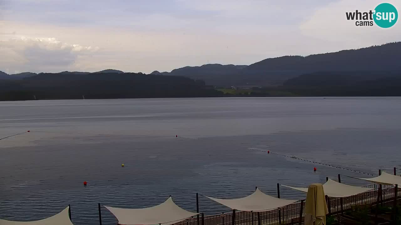 Webcam lac de Velenje – Vue en direct depuis Velenje Beach