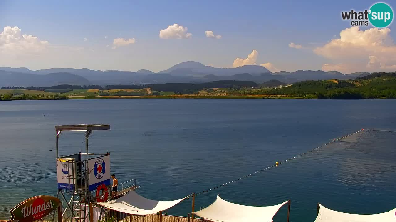 Webcam Lago di Velenje – Spiaggia di Velenje in diretta