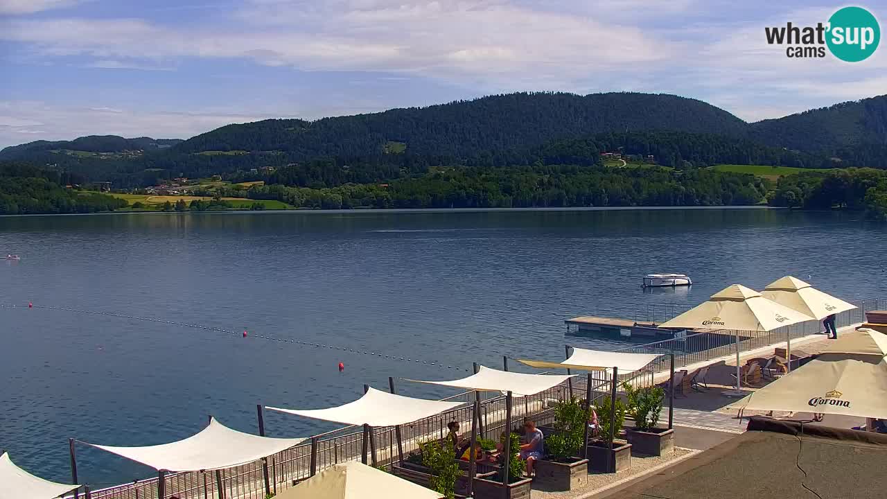 Webcam lac de Velenje – Vue en direct depuis Velenje Beach