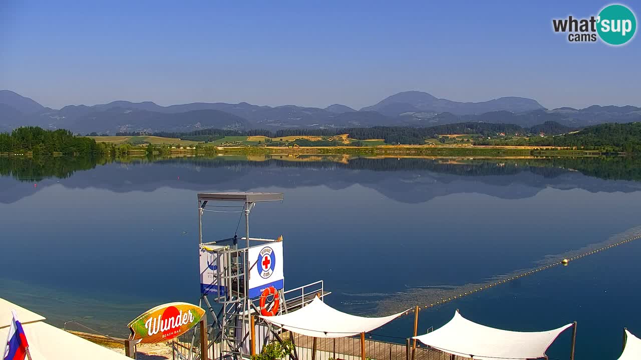 Velenje Lake Webcam – Live from Velenje Beach