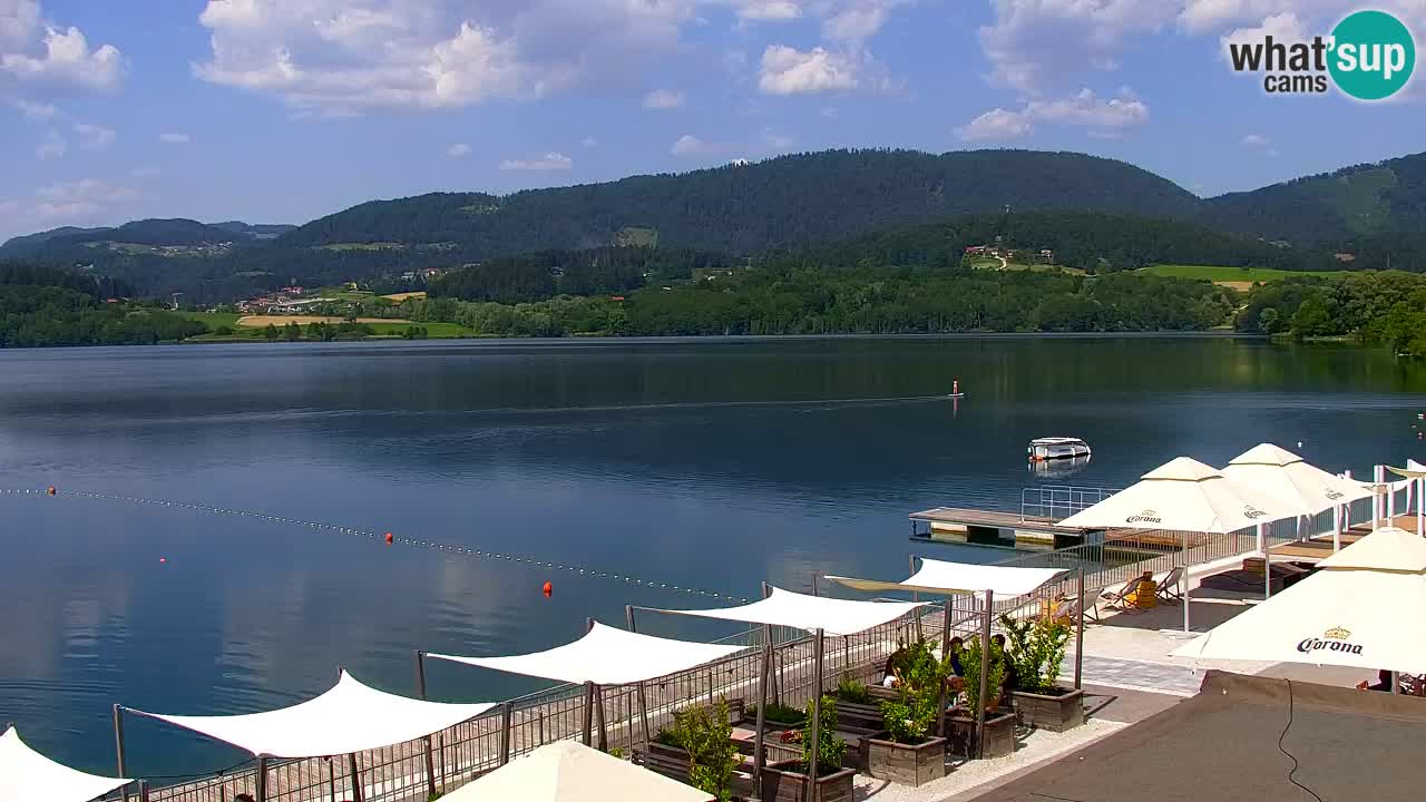 Webcam lac de Velenje – Vue en direct depuis Velenje Beach