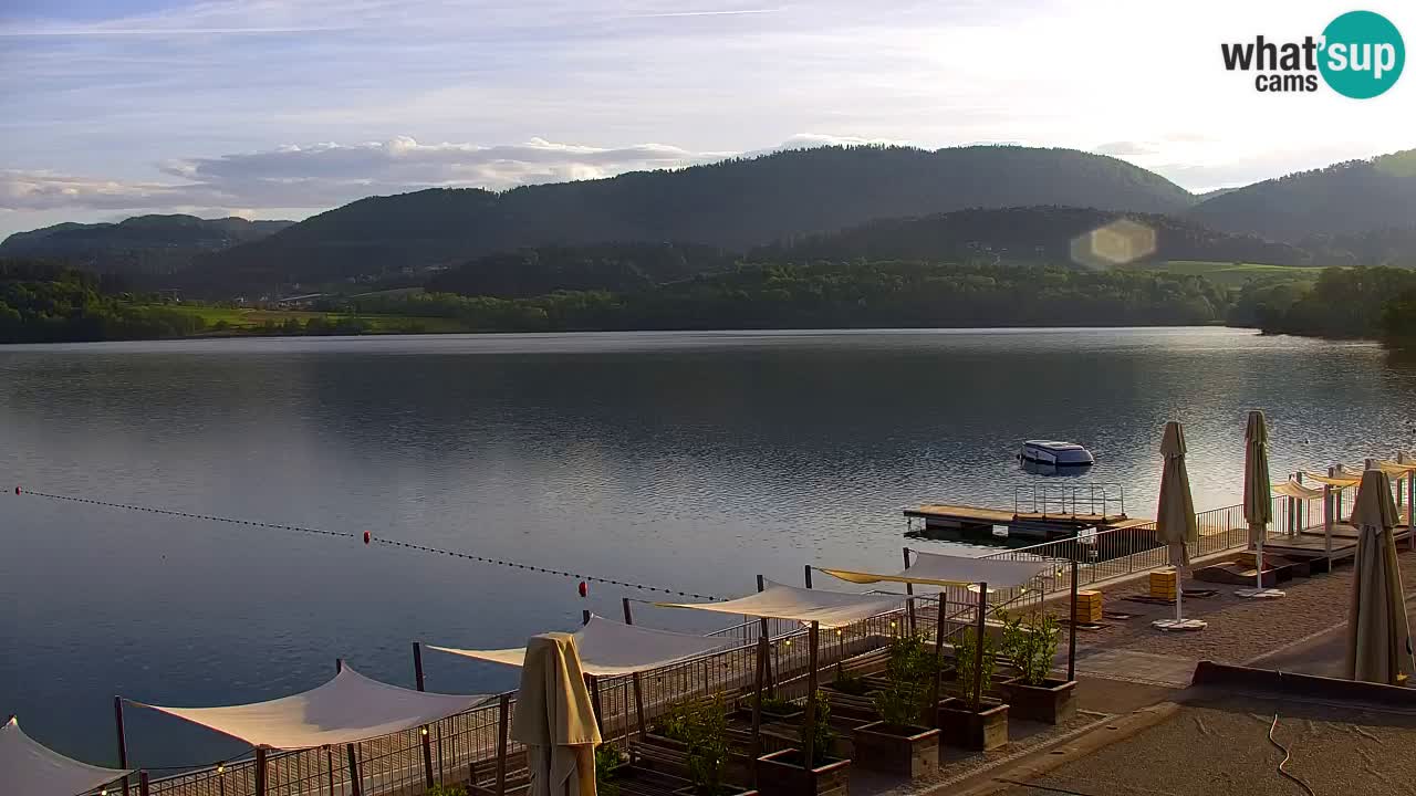 Web kamera Velenjsko jezero – Plaža Velenje uživo