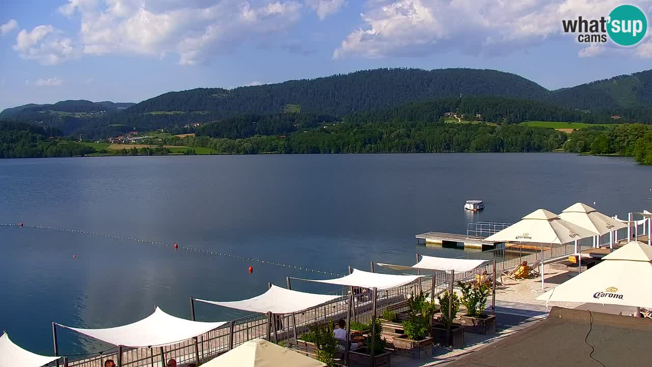 Web kamera Velenjsko jezero – Plaža Velenje uživo