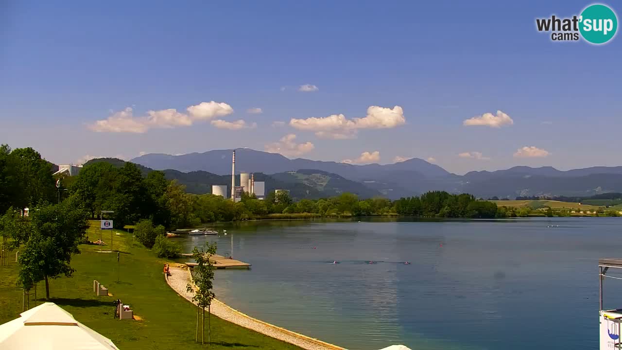 Webcam Lago di Velenje – Spiaggia di Velenje in diretta