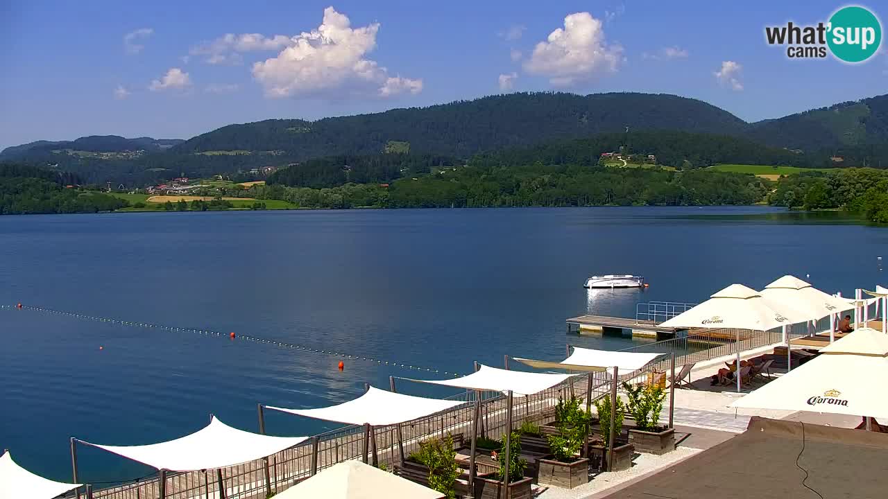 Webcam lago Velenje – Vista en directo desde Velenje Beach