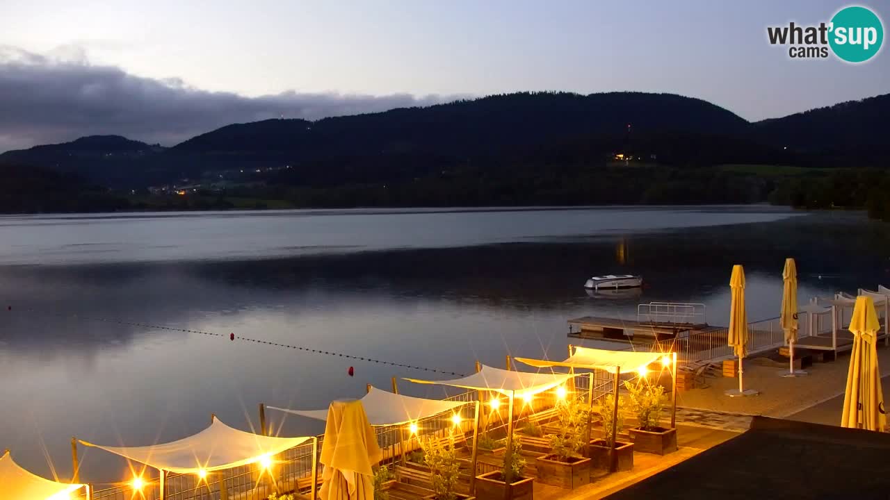 Webcam Lago di Velenje – Spiaggia di Velenje in diretta