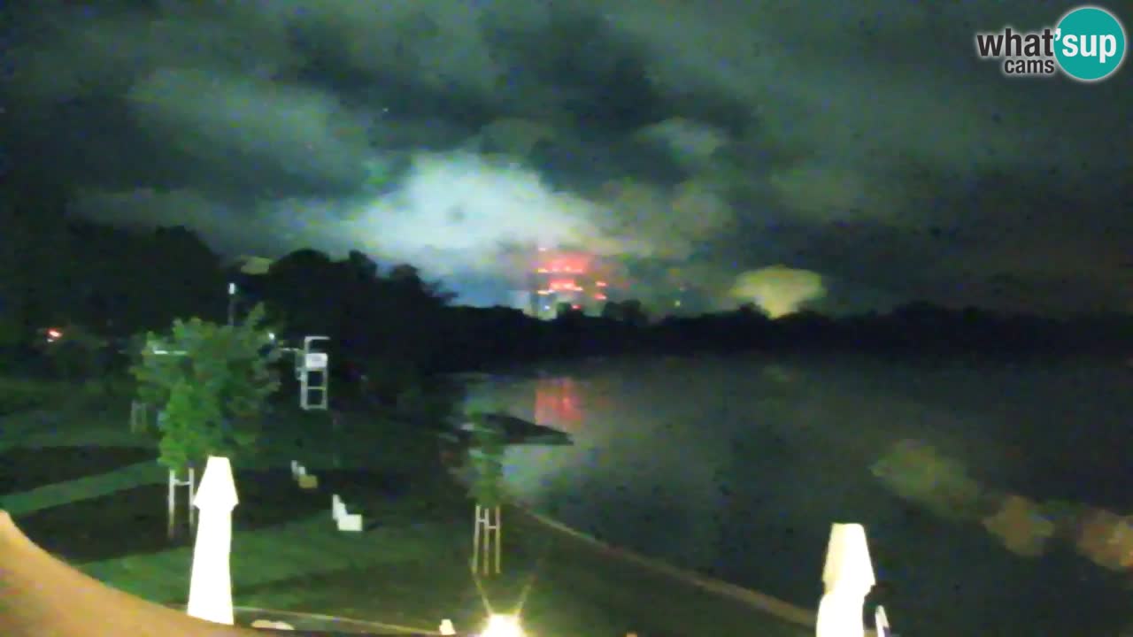 Webcam lago Velenje – Vista en directo desde Velenje Beach