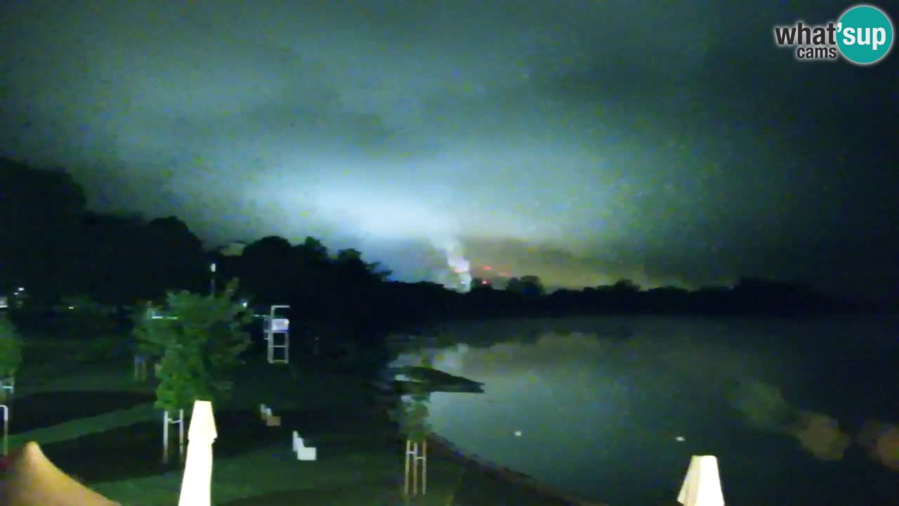 Webcam lago Velenje – Vista en directo desde Velenje Beach