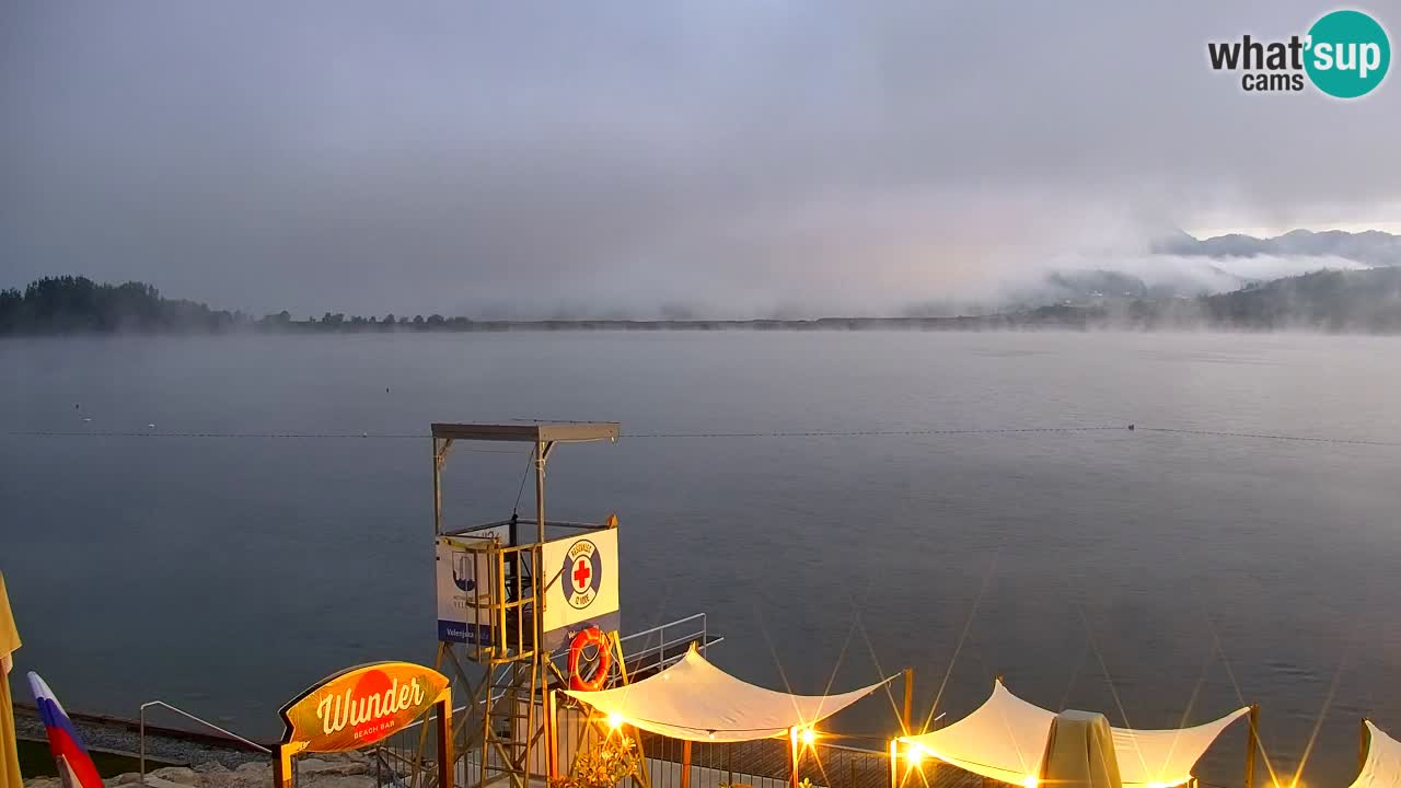 Web kamera Velenjsko jezero – Plaža Velenje uživo