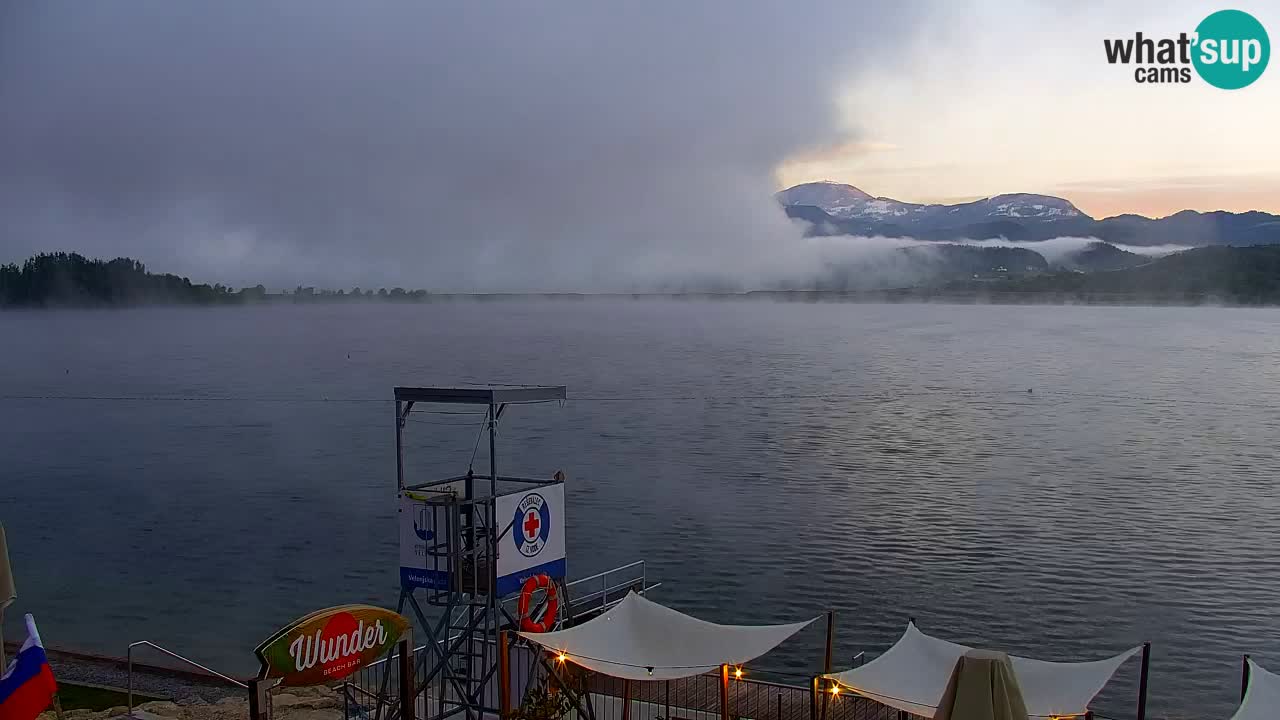 Webcam lac de Velenje – Vue en direct depuis Velenje Beach