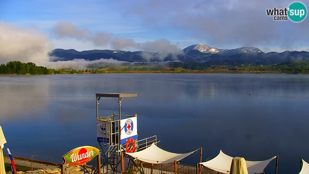 Web kamera Velenjsko jezero – Plaža Velenje uživo