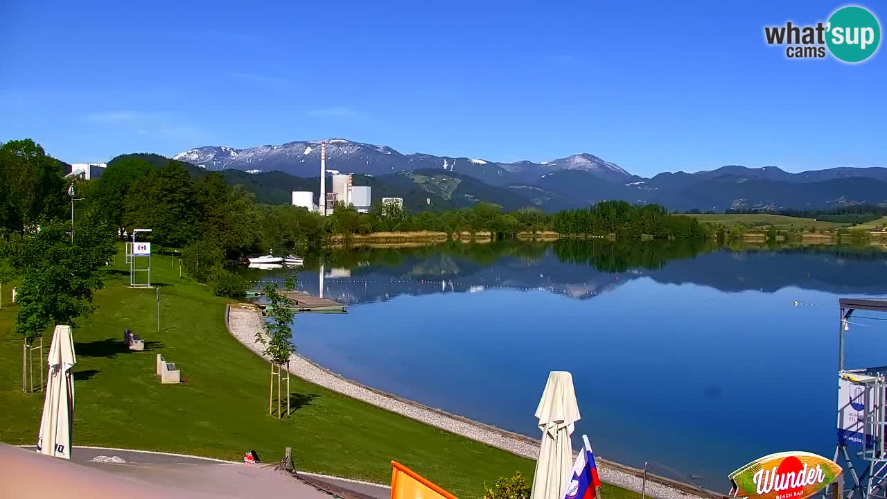 Velenje Lake Webcam – Live from Velenje Beach