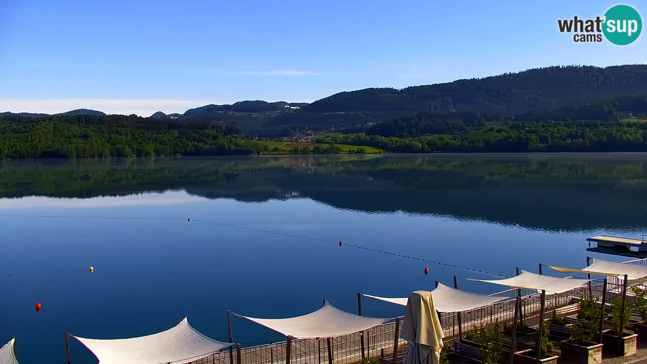 Webcam lago Velenje – Vista en directo desde Velenje Beach