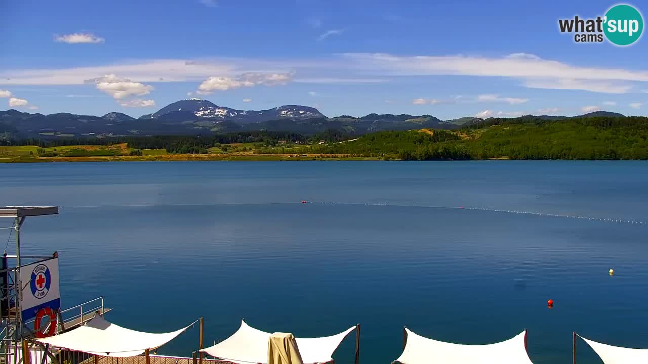 Webcam Lago di Velenje – Spiaggia di Velenje in diretta