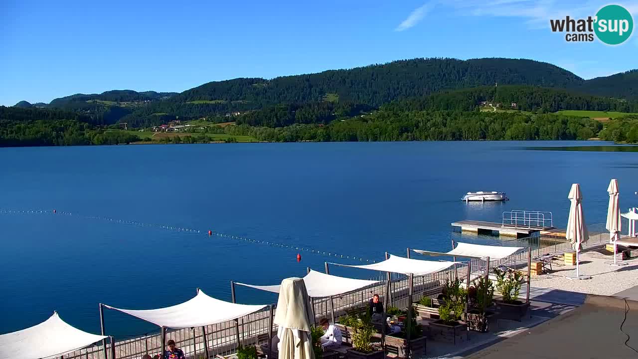Webcam lac de Velenje – Vue en direct depuis Velenje Beach